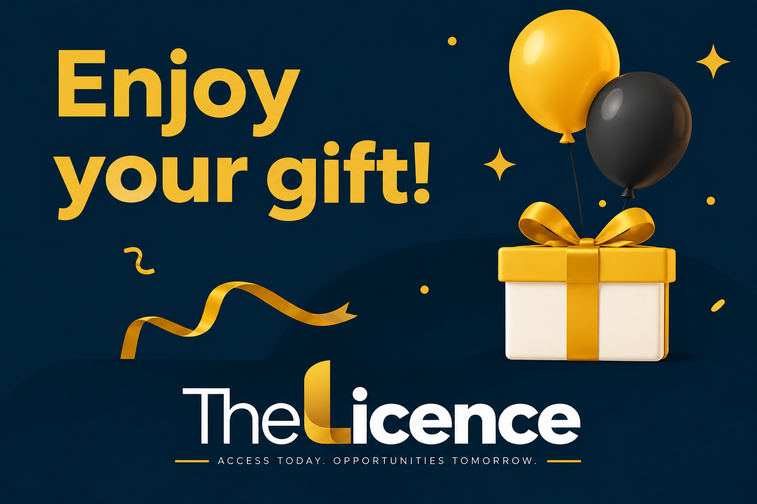 Enjoy your gift!
